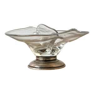 Vintage Regency Art Glass Bowl
