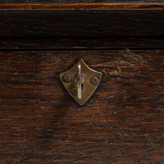 1900s French Dark Brown Renaissance Carved Wood Box For Sale - Image 14 of 15