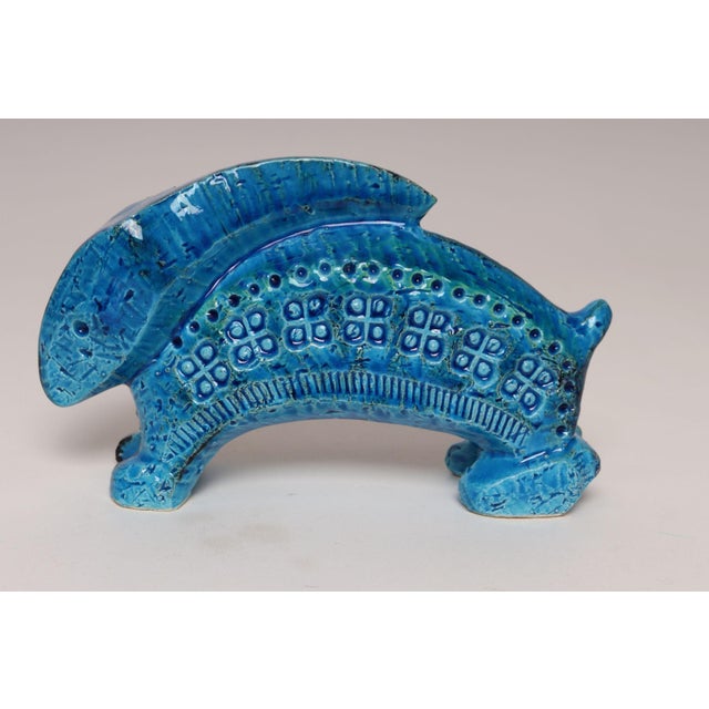 Ceramic rabbit/bunny designed by Aldo Londi and produced by Flavia Ceramiche, (Bitossi's sister company), ca. 1960s,...