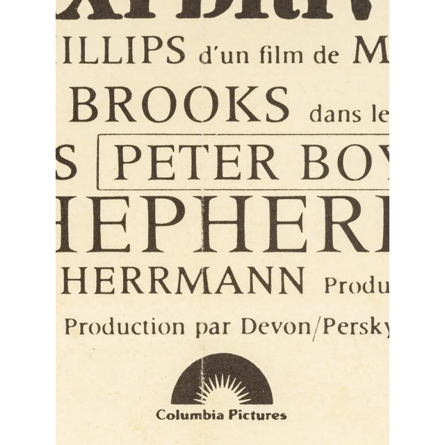 Taxi Driver Robert De Niro Poster, 1970s For Sale - Image 14 of 17