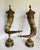 Pair of 19th C. Brass and Horn Cherub Trophy Beer Steins Mantel Cornucopias For Sale - Image 11 of 12