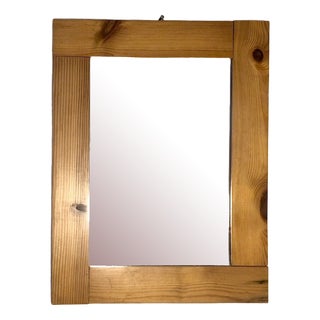 Small Mid-Century Modern Wall Mirror, France, 1950s For Sale