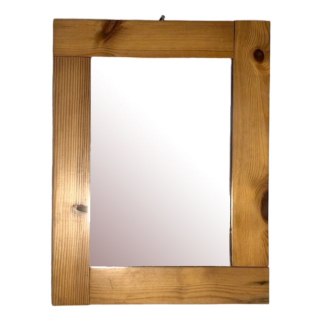 Small Mid-Century Modern Wall Mirror, France, 1950s For Sale