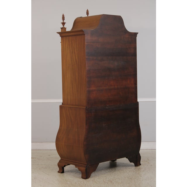 Kittinger Cw-190 Colonial Williamsburg Bombe Chest For Sale - Image 15 of 18