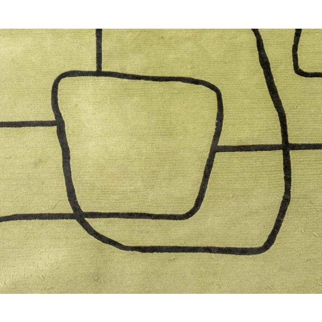 Abstract Surya "Rossi" Carpet, 11' 11" X 8' 11" For Sale - Image 3 of 9