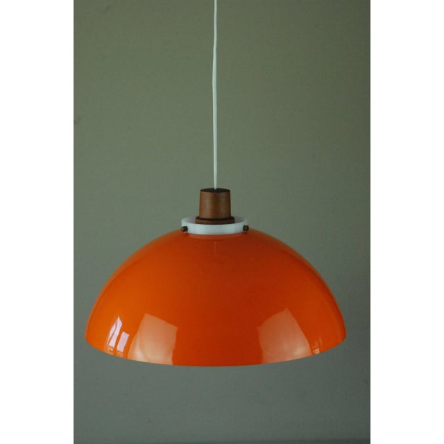 Mid-Century Modern Pendant Lamp by Uno & Östen Kristiansson for Luxus, Vittsjö, Sweden, 1960s For Sale - Image 3 of 12