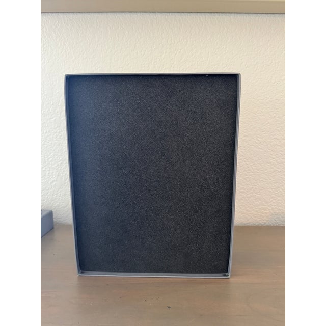 1950s Lalique "Ange" Crystal Champagne Flutes with Original Lalique Paris Presentation Box - a Pair For Sale In Fayetteville, AR - Image 6 of 7