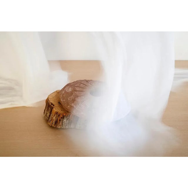 Gold Small La Rueda Del Tiempo Stone Sculpture by Jean-Baptiste Van Den Heede For Sale - Image 8 of 10