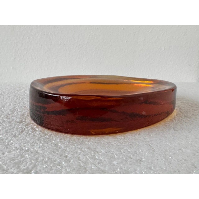 Amber Pocket Emptier in Murano Glass by Vincenzo Nason, 1970s For Sale - Image 10 of 13