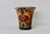 Red Pulvermacher Style Art Nouveau Paper Mache Floral Decoupage Cachepot Wastebasket Vintage For Sale - Image 8 of 14