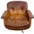 Vintage Cognac Leather Swivel Lounge Chairs from Eugen Schmidt, 1970s, Set of 2 For Sale - Image 13 of 18