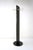 Vintage Swivel Coat Rack in Black Lacquered Wood and Brass, 1960s For Sale - Image 6 of 6