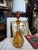 Vintage Cut to Clear Amber Decanter For Sale - Image 4 of 10