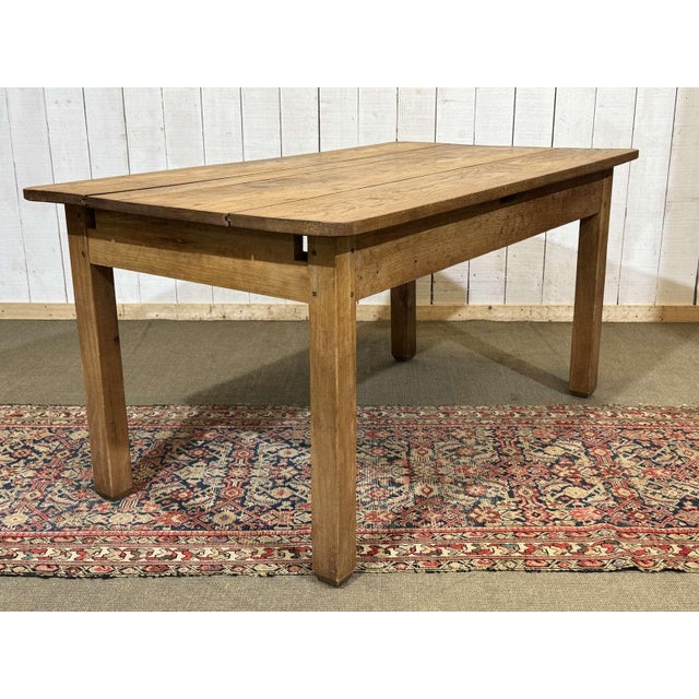 Extendable Oak Table with Gothic Decoration, 1930s For Sale - Image 3 of 18