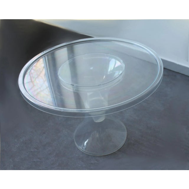 2000 - 2009 Tamtam Krystal Table by Henry Massonnet for Stamp, 2002 For Sale - Image 5 of 10