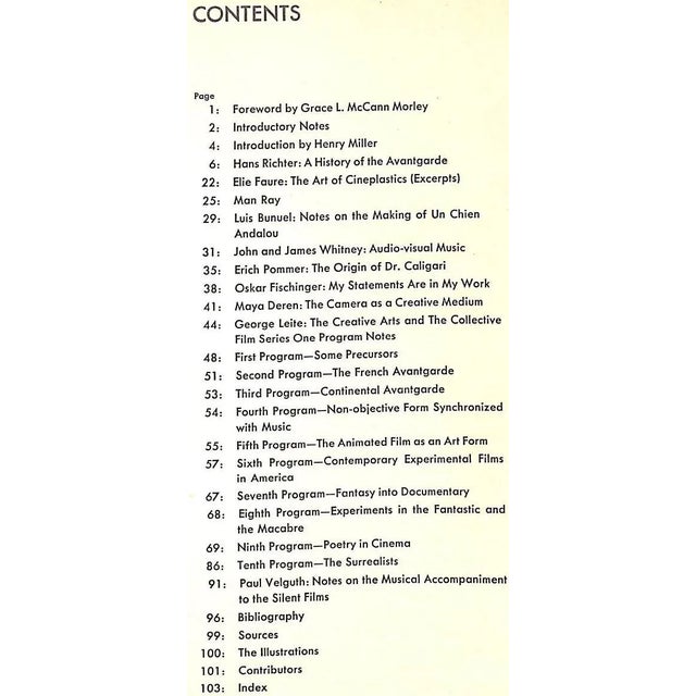 Traditional "Art in Cinema" 1947 For Sale - Image 3 of 12