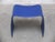 Wood Blue M Stool by Jørgen Møller for Askman, 1990s For Sale - Image 7 of 12