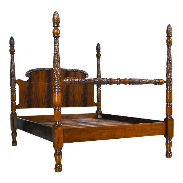 Niagara Furniture Queen Size Poster Bedframe For Sale