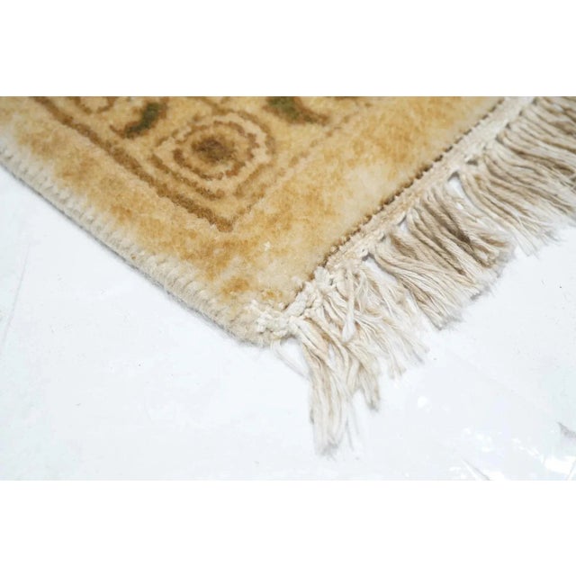 Indian Rug 6'0" X 9'0" For Sale - Image 4 of 9