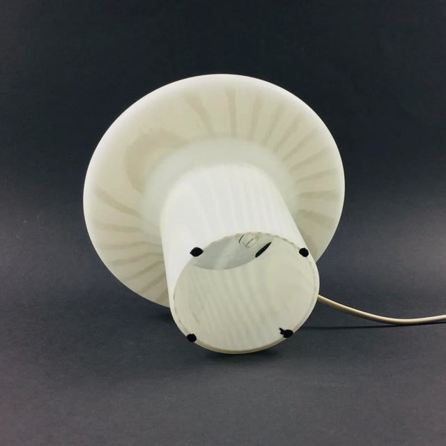 Striped Mushroom Table Lamp From Peill & Putzler, Germany, 1970s For Sale - Image 9 of 11