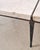 Ivory Holly Hunt Rue De Seine Limestone and Iron Cocktail Table 5 Ft For Sale - Image 8 of 18