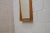 Brown Mid-Century Scandinavian Modern Wooden Wall Mirror, 1960s For Sale - Image 8 of 9