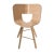 Tria wood 4 legs chair, natural oak by Colé Italia with Lorenz & Kaz (2019) Dimensions: H 82.5, D 52, W 61 cm Materials:...