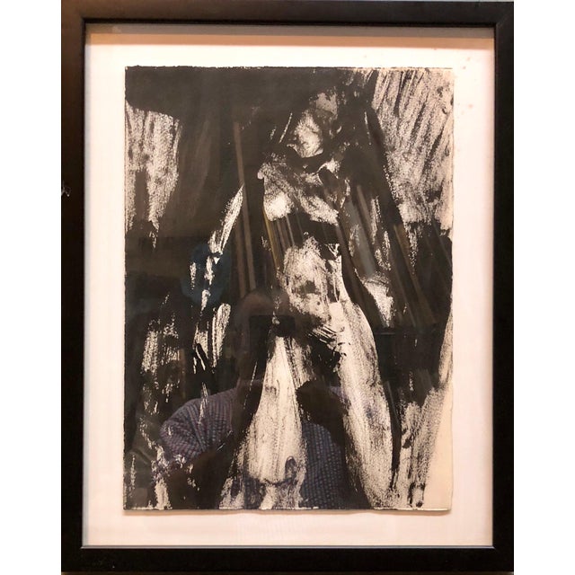 Jamie Marin-Price, Abstract Figure Study of a Nude Woman Oil Painting For Sale