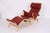 Set of Pernilla Lounge Chair and Ottoman by Bruno Mathsson for Dux, 1970s For Sale - Image 3 of 14