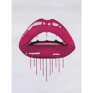 Sara Pope 'Decadence (Pink)' Signed, Artist's Proof Print, Framed For Sale