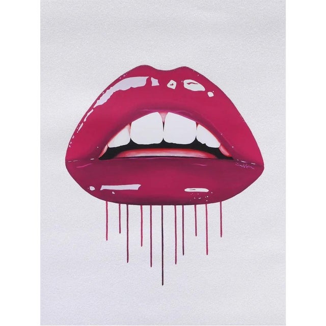 Sara Pope 'Decadence (Pink)' Signed, Artist's Proof Print, Framed For Sale