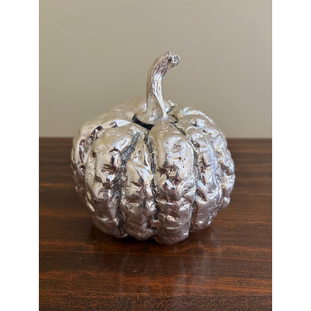 Mid-20th Century Silver Plated Fruit, Set of 5 For Sale In South Bend - Image 6 of 11