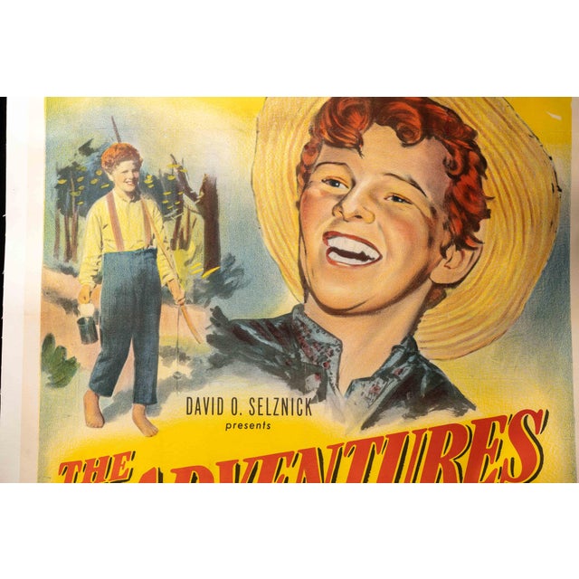 Original 1938 "Adventures of Tom Sawyer" Matted Poster For Sale - Image 4 of 5