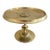 19th-Century Italian Grand Tour Brass Tazza With Classical Portrait Medallion For Sale