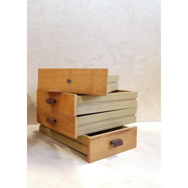 Writing Desk with Drawers, 1980s For Sale - Image 13 of 18