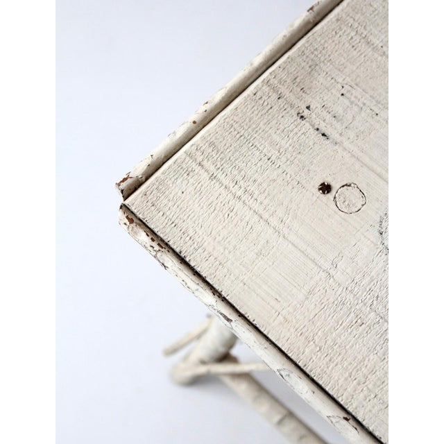 Antique Adirondack Twig Side Table For Sale - Image 15 of 17