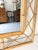 Beige Mid-Century Diamond Lattice Bamboo Mirror, Italy, 1970 For Sale - Image 8 of 9