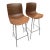 Case Furniture for Design Within Reach Loku Bar Stools, Pair For Sale