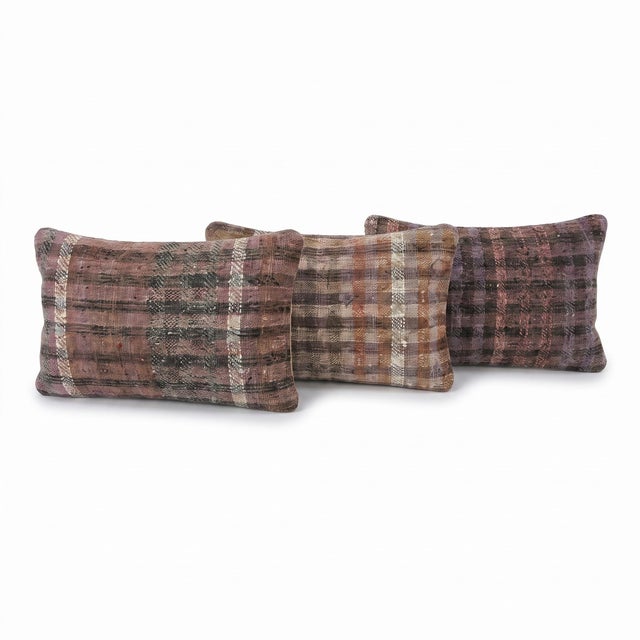 This beautiful 16'' X 24'' pillow cover set was made from authentic Turkish Kilim pieces. Bright colors of wool adorn the...