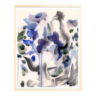 "Lilith", Abstract Watercolor Painting – 60" X 40" For Sale