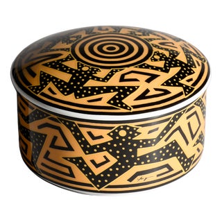 Out of Africa Collectors Box No. 4 by Yang for Rosenthal Studio-Line, Germany, 1980s For Sale