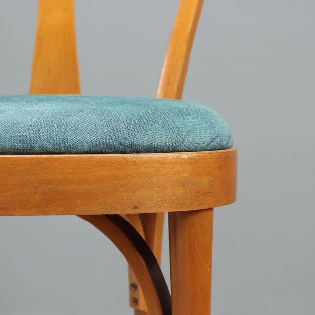 Beech Dining Chairs, 1960s, Set of 6 For Sale - Image 6 of 10