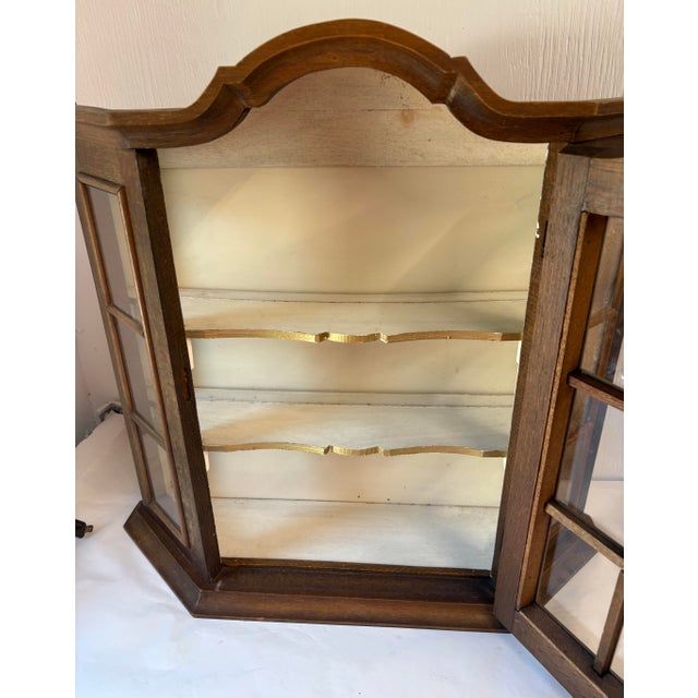 Vintage Dutch Wall Cabinet With Key For Sale In Dallas - Image 6 of 7