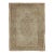 Antique Distressed Turkish Rug With Florals in Beige Tones - Rug & Kilim For Sale
