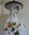 Large 19th Century Opaline Glass Baluster Shaped Vase with Hand Painted Flowers as a Lamp For Sale In New York - Image 6 of 11