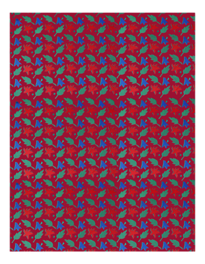 Calypso Fabric in Cotton by Heikki Orvola for Marimekko, 1987