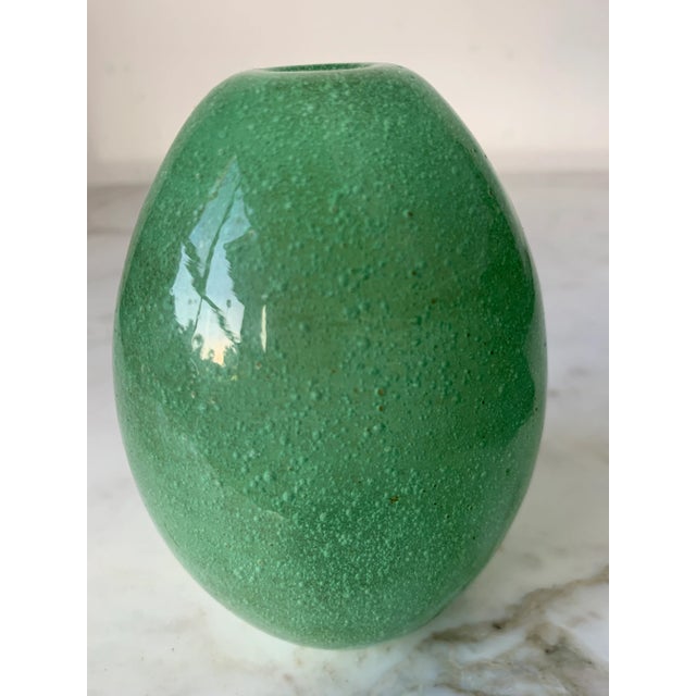 Carlo Scarpa Sommerso a Bollicine Vase by Venini Murano Italy, C. 1934-36 Model No. 3596 For Sale - Image 11 of 13