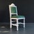 This chair is around 100 years old, in Spanish Colonial style. Made of solid wood, its seat and the back were originally...
