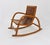 Wood German Bauhaus Children's Rocking Chair in Bentwood, 1950s For Sale - Image 7 of 18