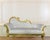 Transform your home, showroom, or event space with this breathtaking French Rococo-inspired chaise lounge, crafted for...
